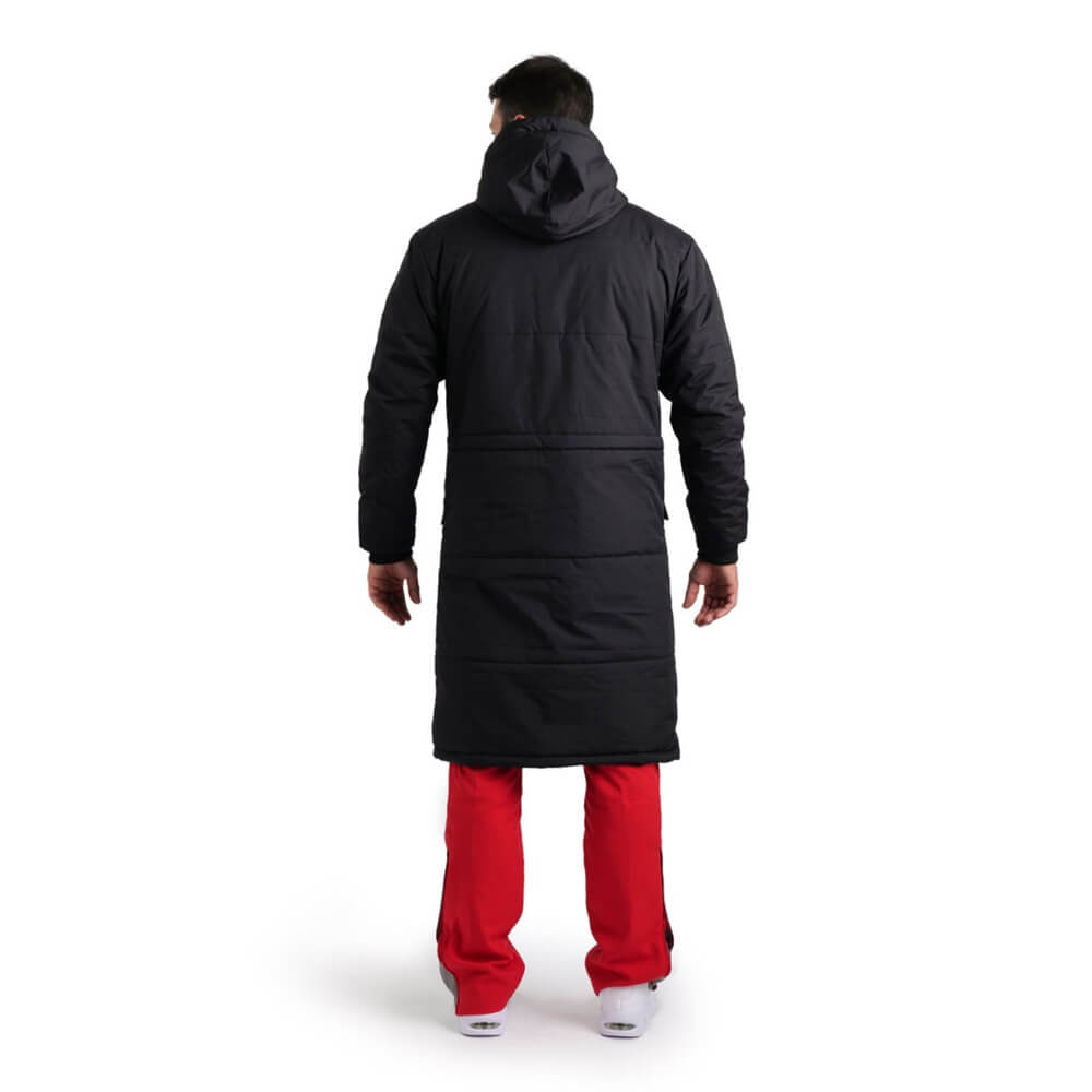 ARENA Team Parka Solid Black