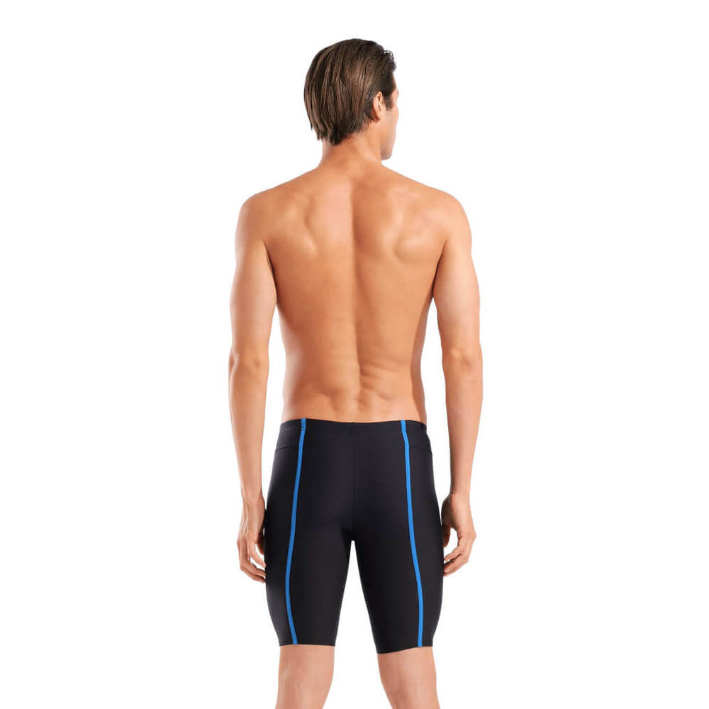 ARENA Swim Solid Black/Blue Cosmo vīriešu džammeri
