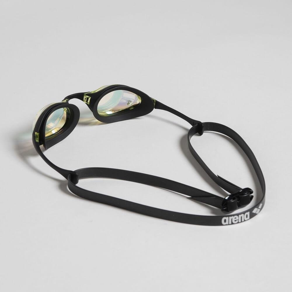 ARENA Cobra Swipe Mirror Racing Yellow Cooper/Black peldbrilles