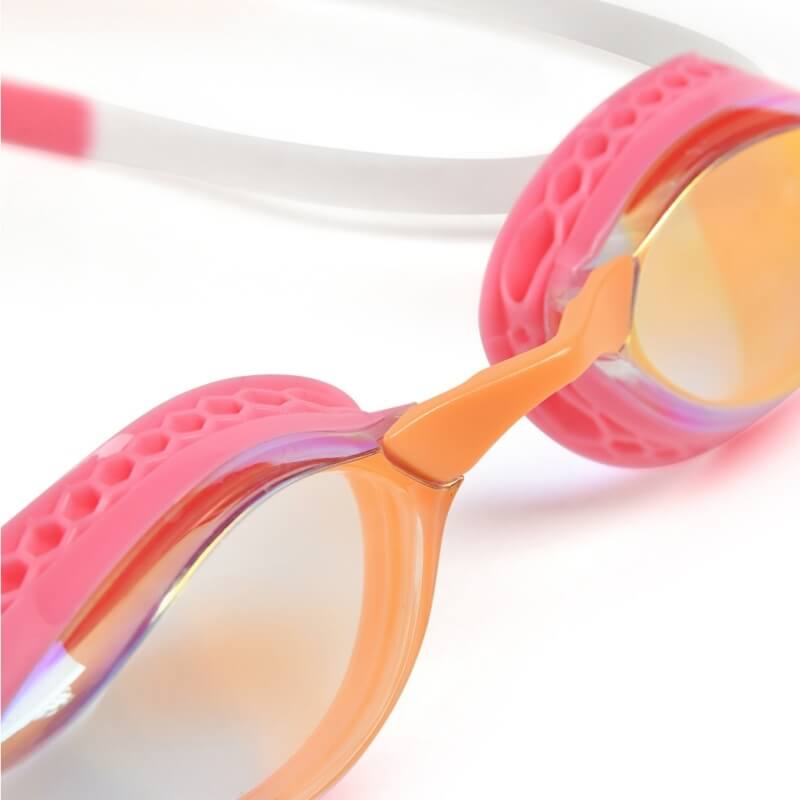 ARENA Air Speed Mirror Racing Yellow Copper/Light Pink/Orange peldbrilles