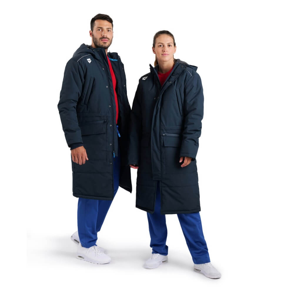 ARENA Team Parka Solid Navy