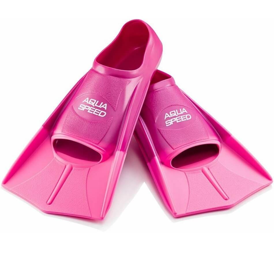 AQUA SPEED Training Fins Pink/Light Pink pleznas