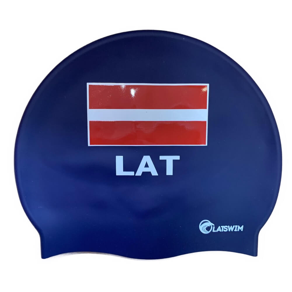 Personalizēta Latvijas peldcepure