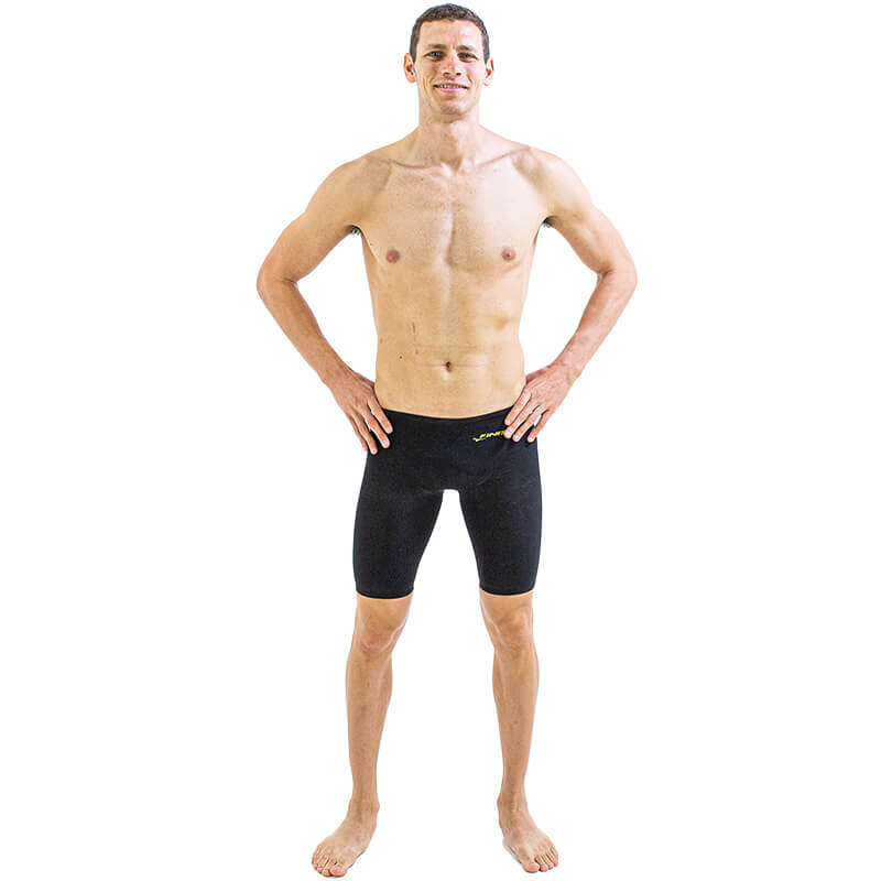 FINIS Vapor Pro Jammer Black vīriešu sacensību peldbikses