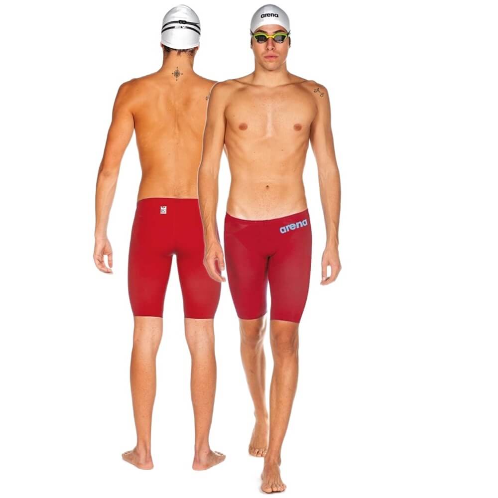 ARENA Powerskin Carbon-AIR² Jammer Red vīriešu sacensību peldbikses