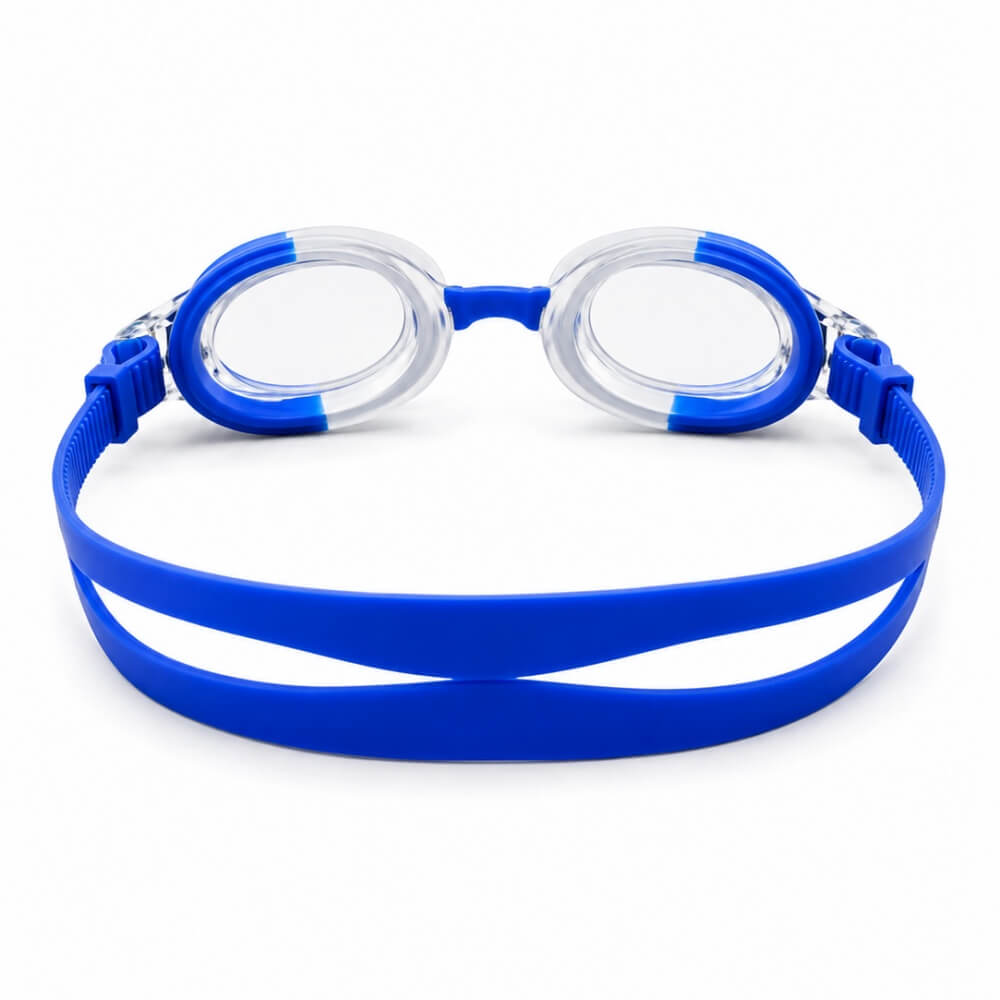 LATSWIM Splash! Blue/White bērnu peldbrilles