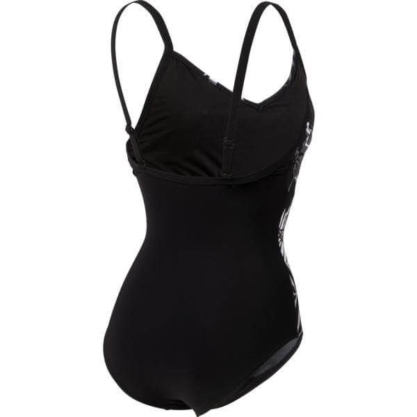 ARENA Lucy Lightcross Black/ Multi sieviešu peldkostīms