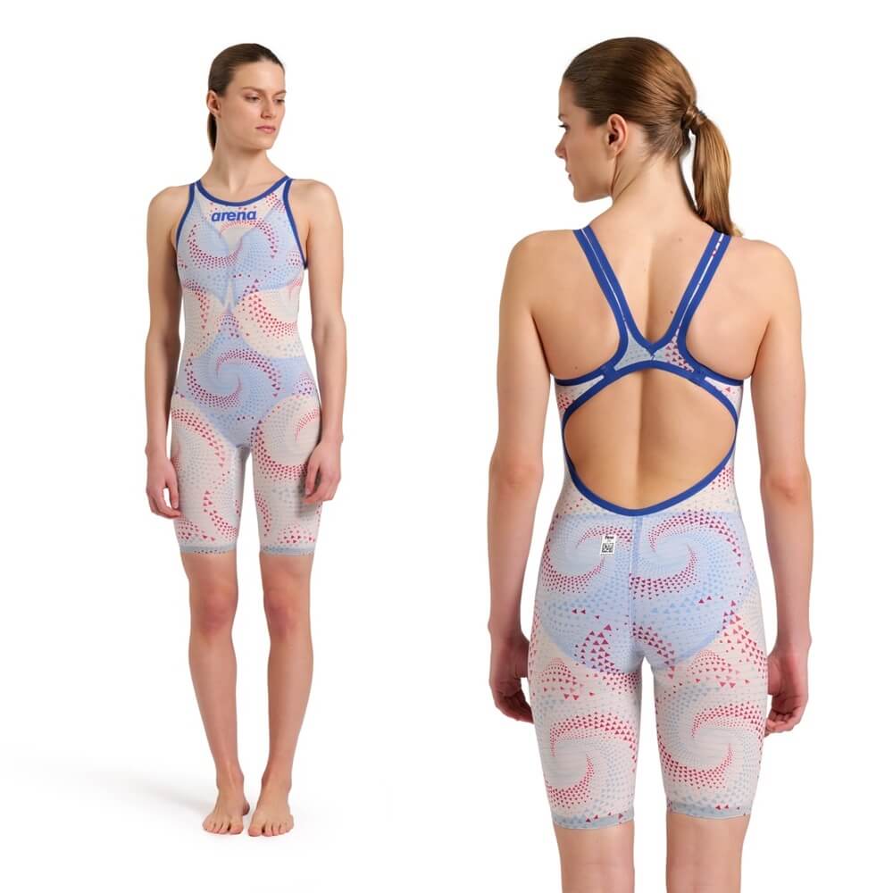 ARENA Powerskin Carbon-AIR² Fireflow Open Back Limited Edition sieviešu sacensību peldkostīms