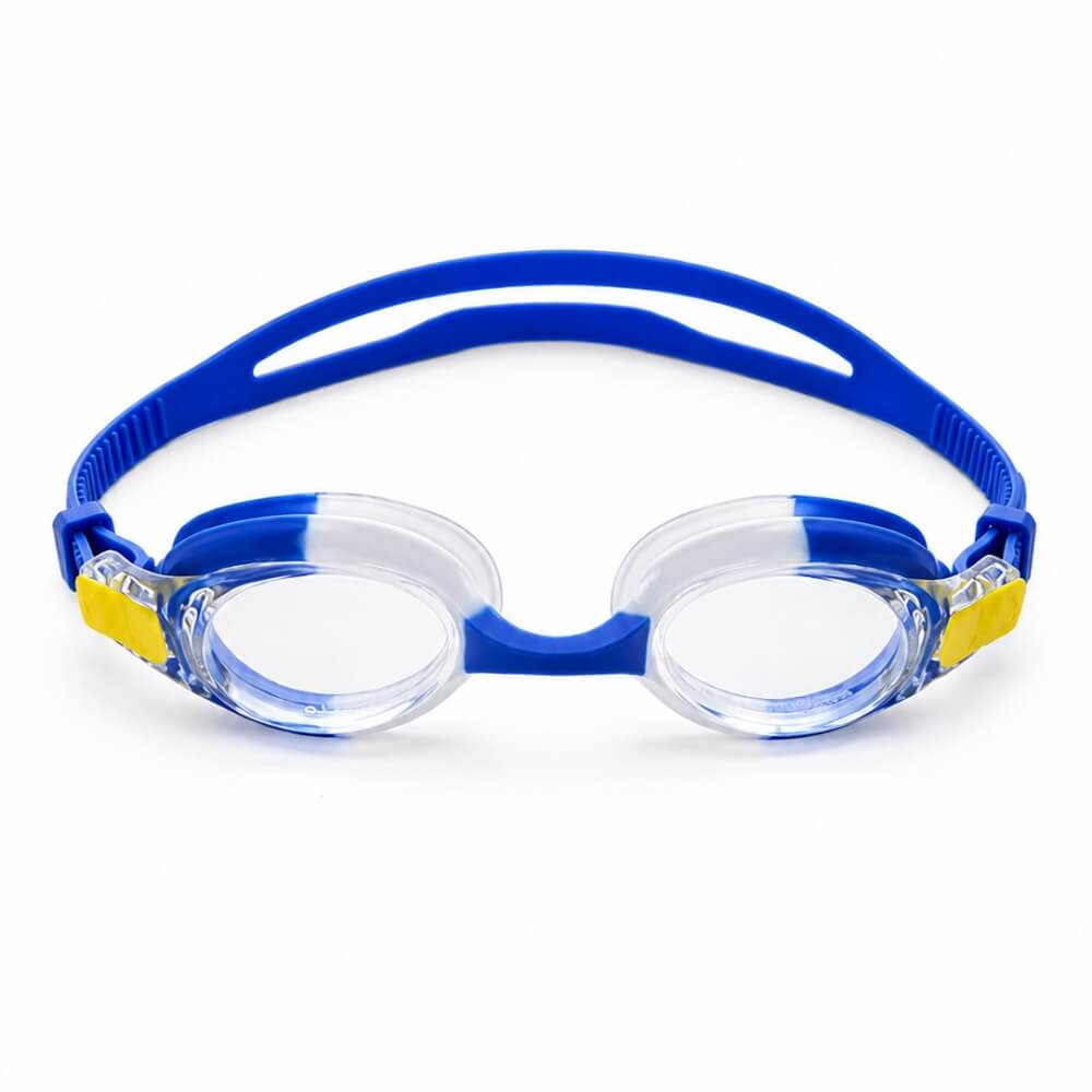LATSWIM Splash! Blue/White bērnu peldbrilles