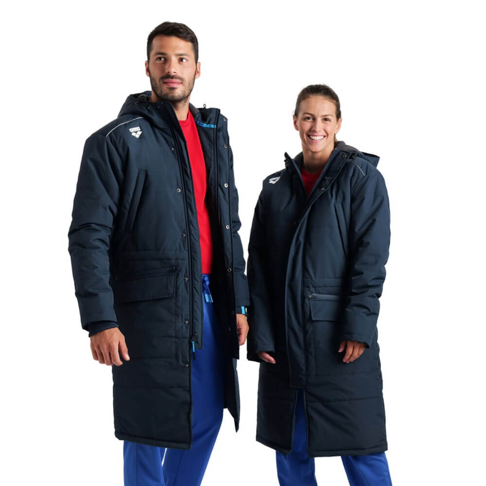 ARENA Team Parka Solid Navy
