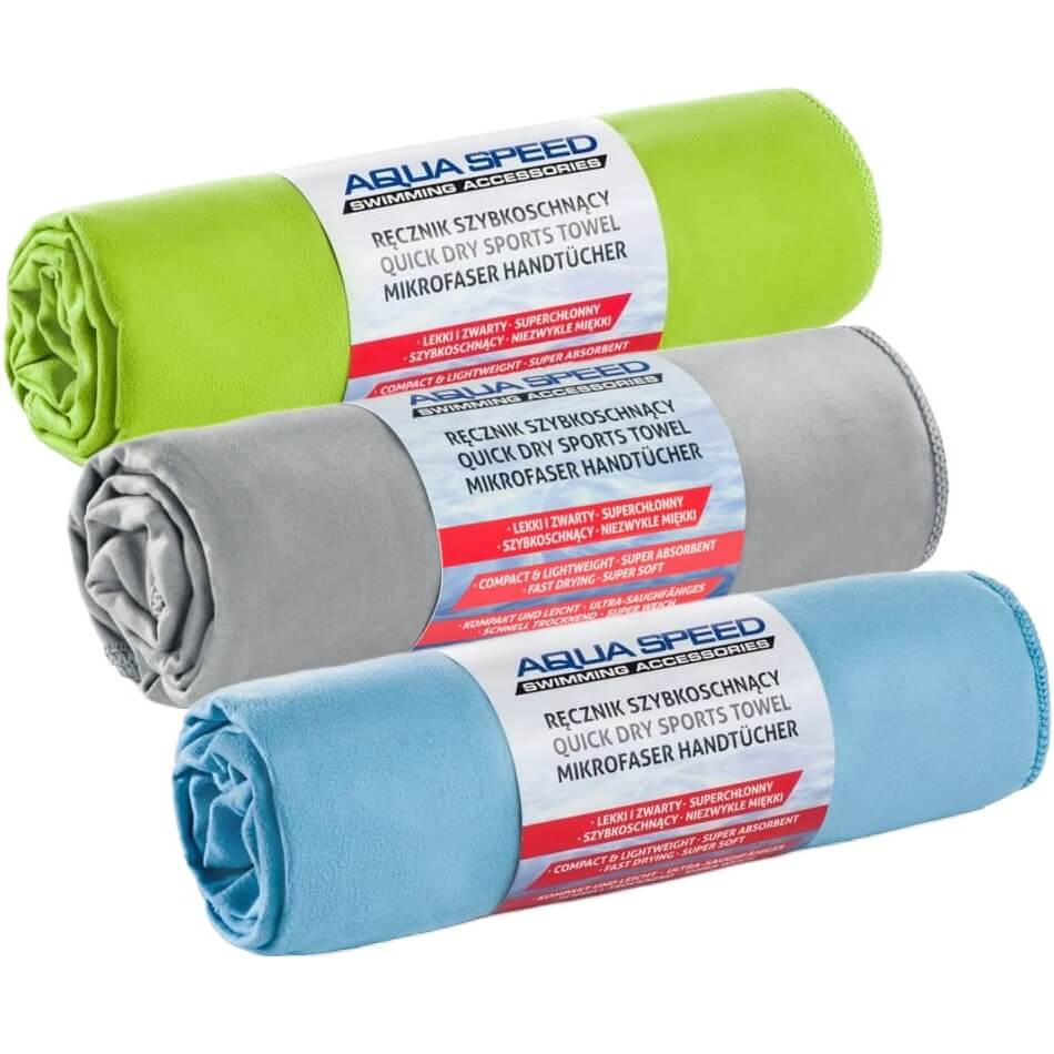 AQUA SPEED Microfiber Dry Flat 70x140 dvielis