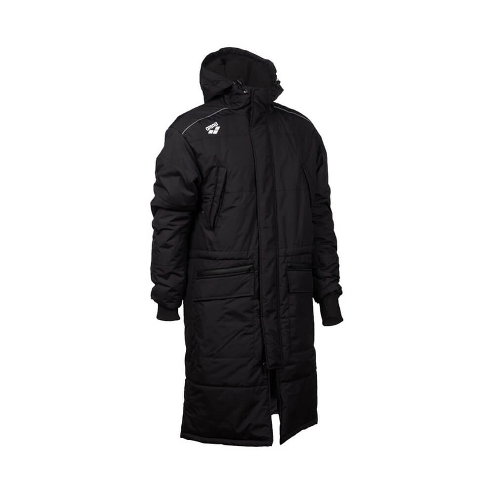 ARENA Team Parka Solid Black