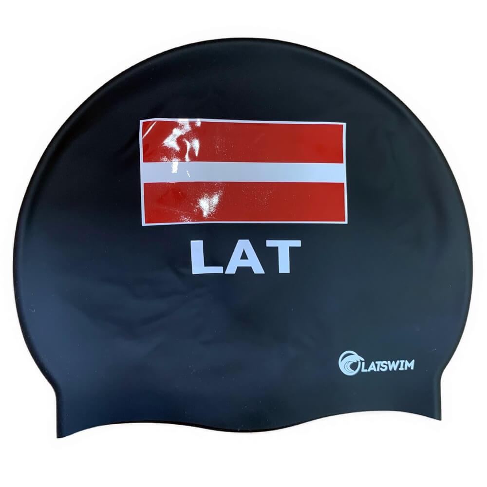Personalizēta Latvijas peldcepure