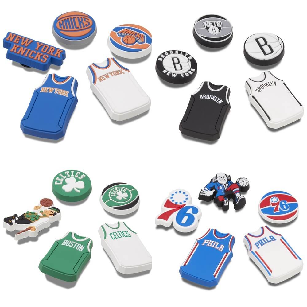 Crocs™ Jibbitz™ piekariņu komplekts NBA 5 Pack