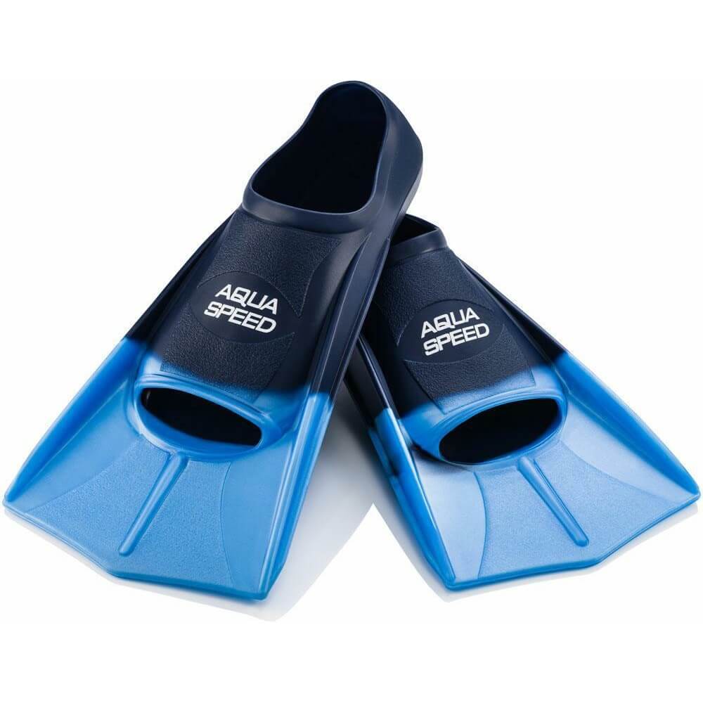 AQUA SPEED Training Fins Navy/Blue pleznas