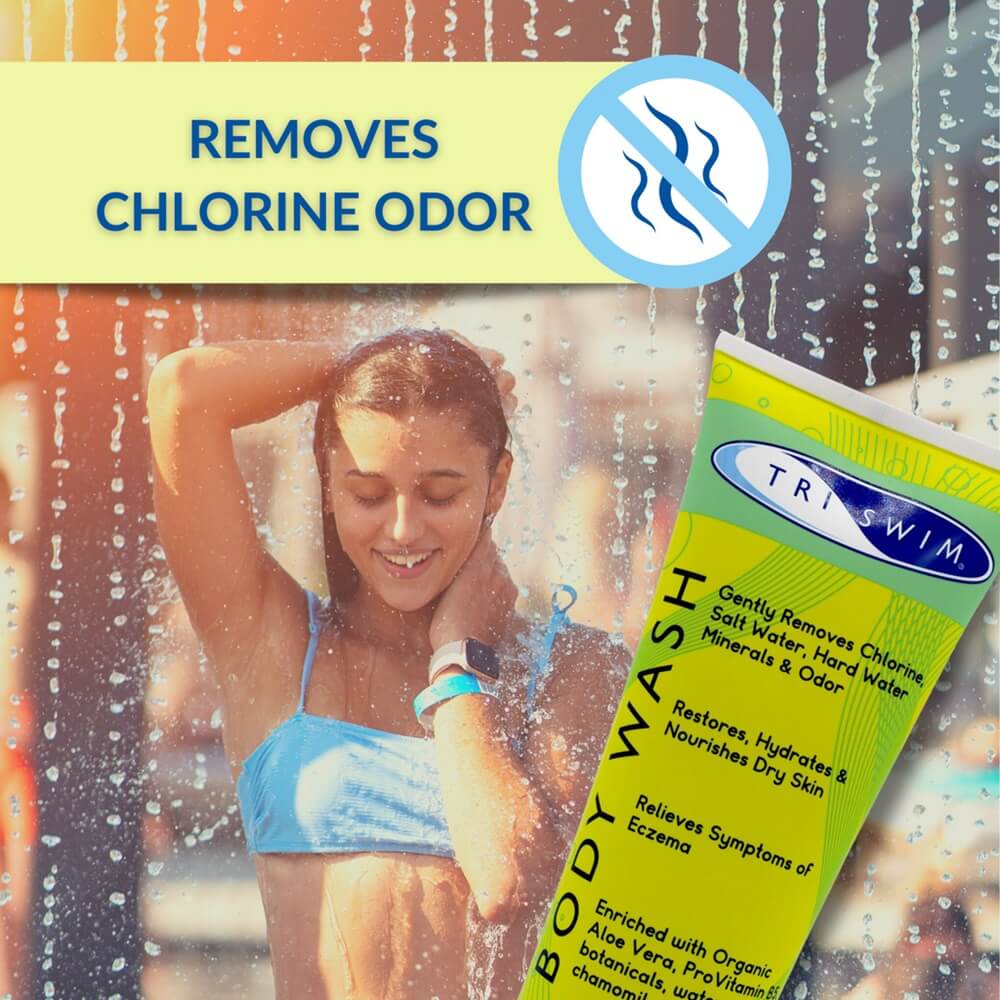 TRISWIM Chlorine Removing Body Wash For Swimmers Lime Mango (251ml) dušas želeja