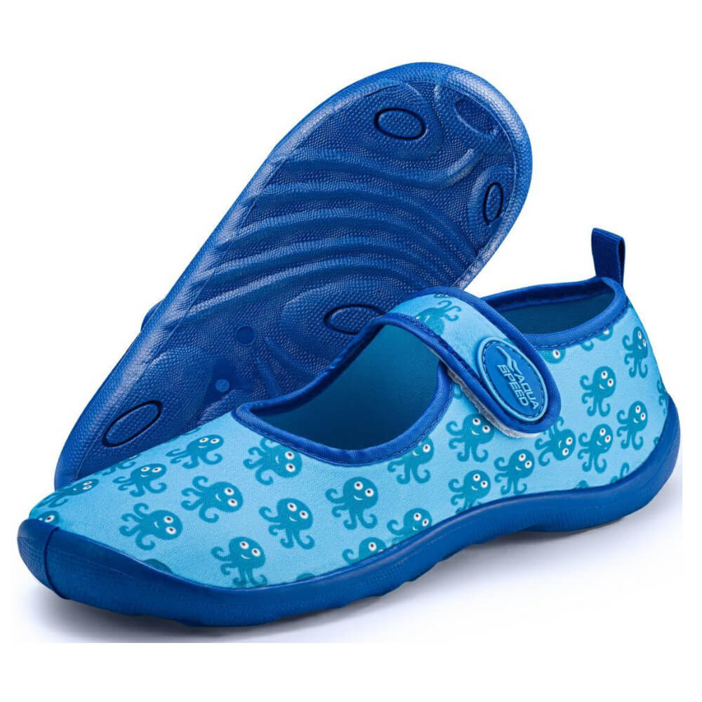 AQUA SPEED Model 29A Blue Octopus ūdens apavi