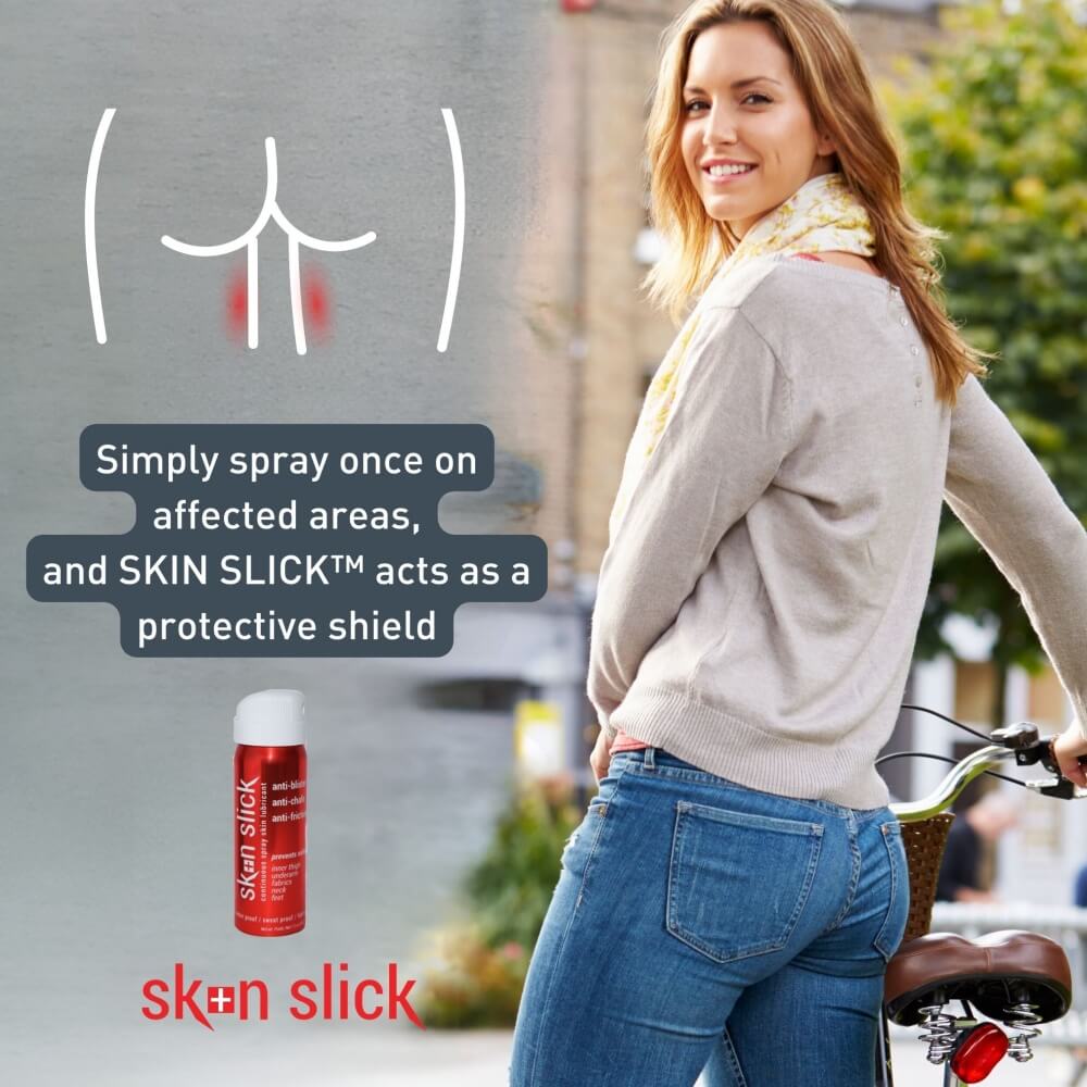SKIN SLICK Anti-Chafe Spray izsmidzināms aerosols pret nobrāzumiem un tulznām