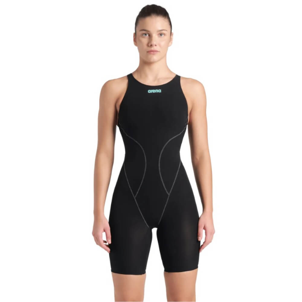 ARENA Powerskin Impulso Black-Teal OB LE sieviešu sacensību peldkostīms