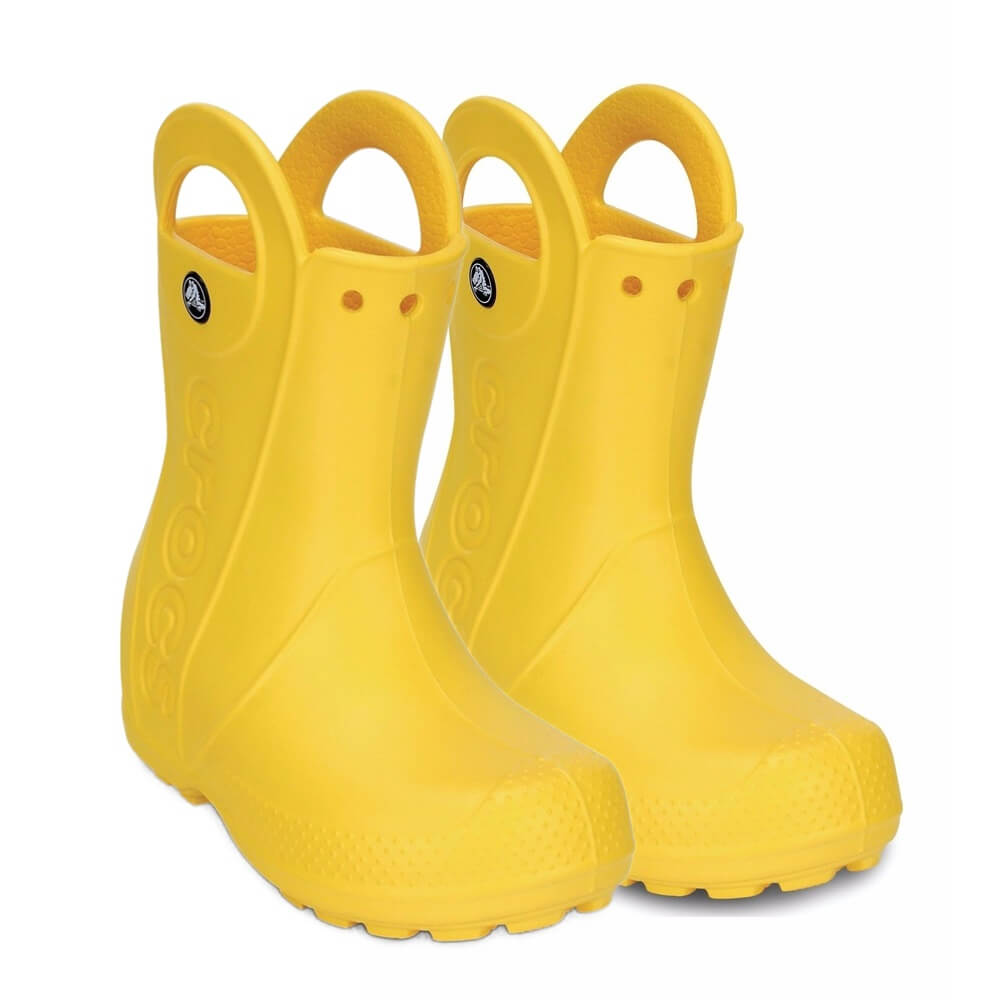 Crocs™ Handle It Rain Yellow bērnu lietus zābaki