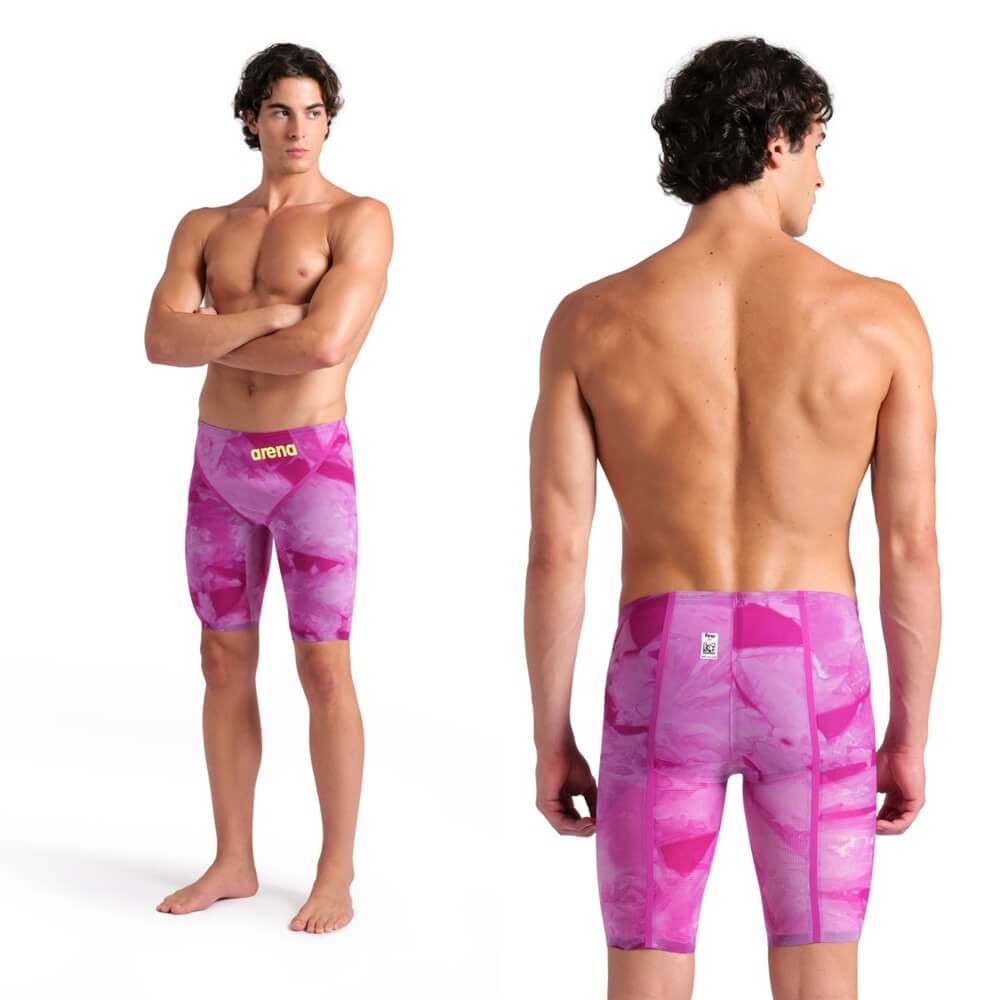 ARENA Powerskin Carbon Glide Limited Edition Jammer Ciclamyn vīriešu sacensību peldbikses