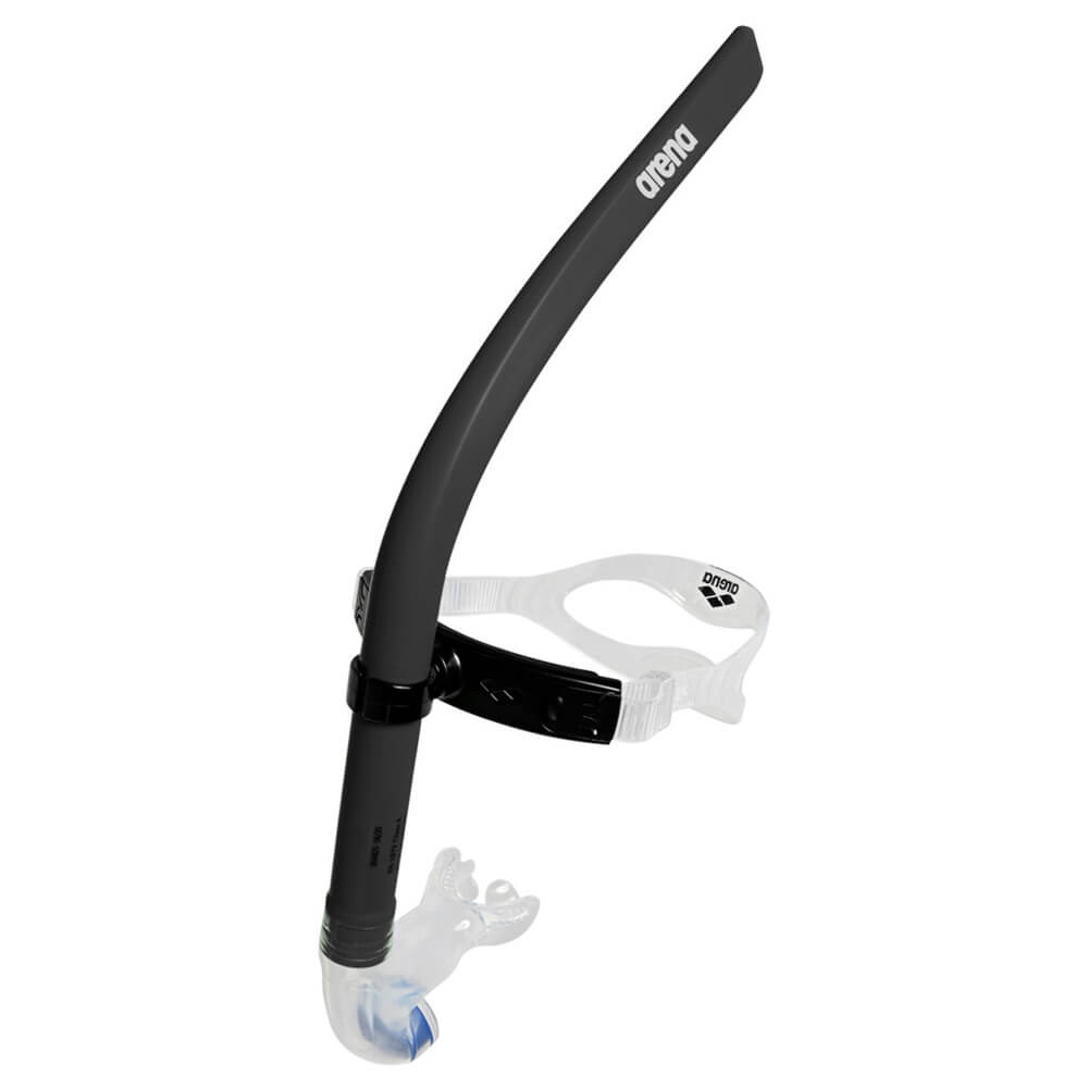 ARENA Swim Snorkel III Black peldēšanas trubiņa