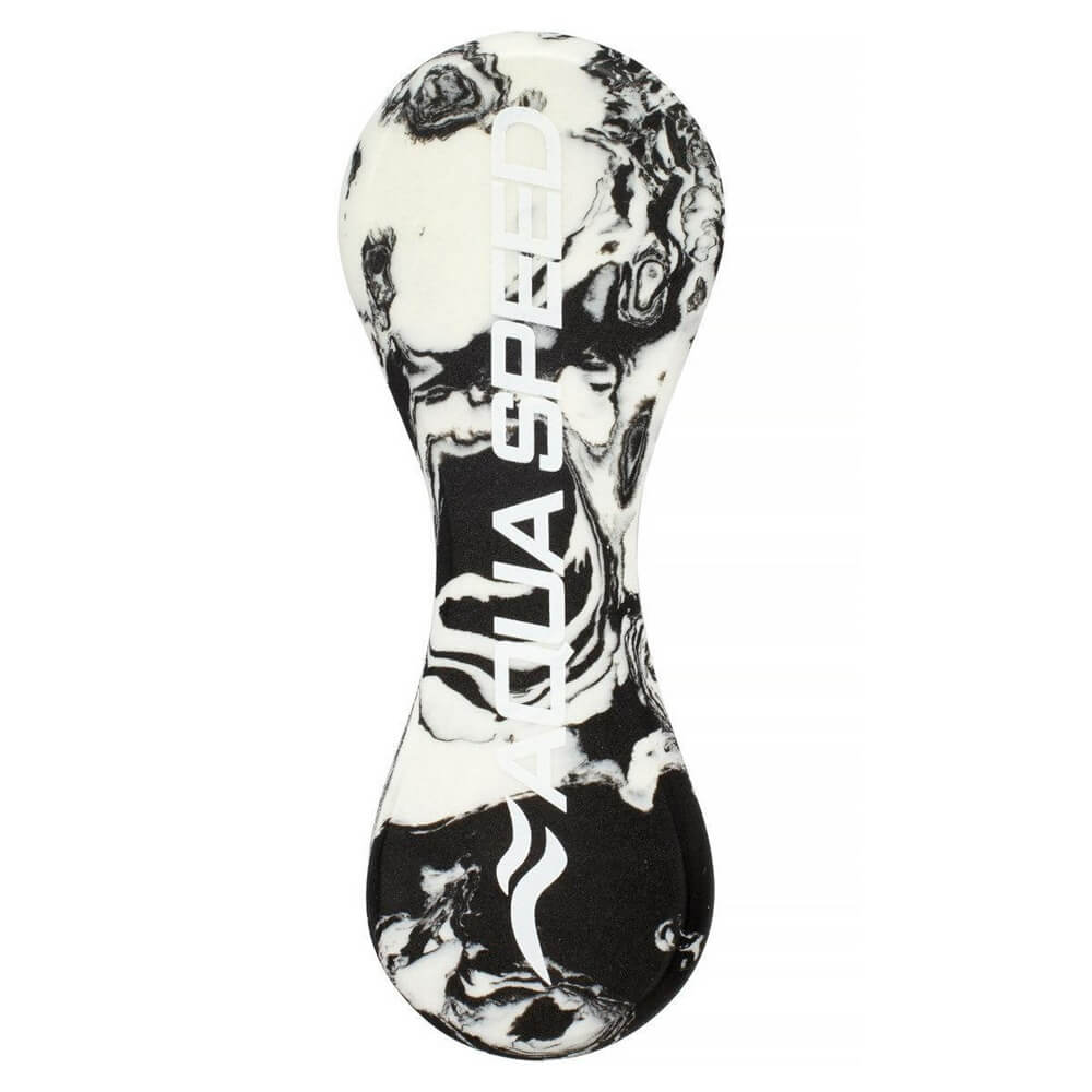 AQUA SPEED 4-Layers Swirl Pullbuoy White/Black
