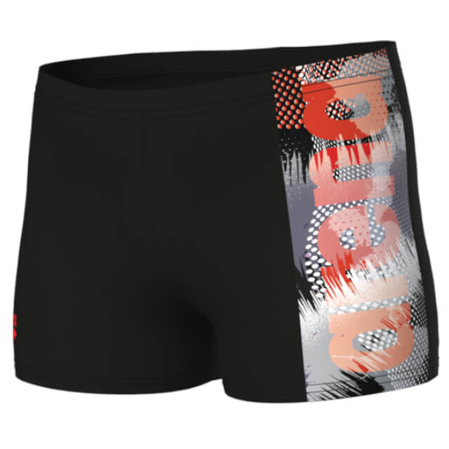 ARENA Light Tricks Swim Short Black Multi zēnu bokseršorti