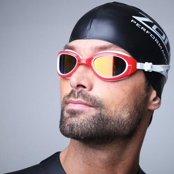 ZONE3 Attack Polarized Red/White peldbrilles