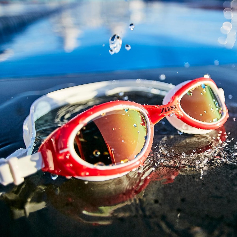 ZONE3 Attack Polarized Red/White peldbrilles