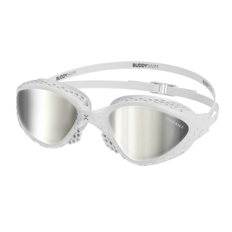 BUDDYSWIM OzeanX Mirror White/Silver peldbrilles