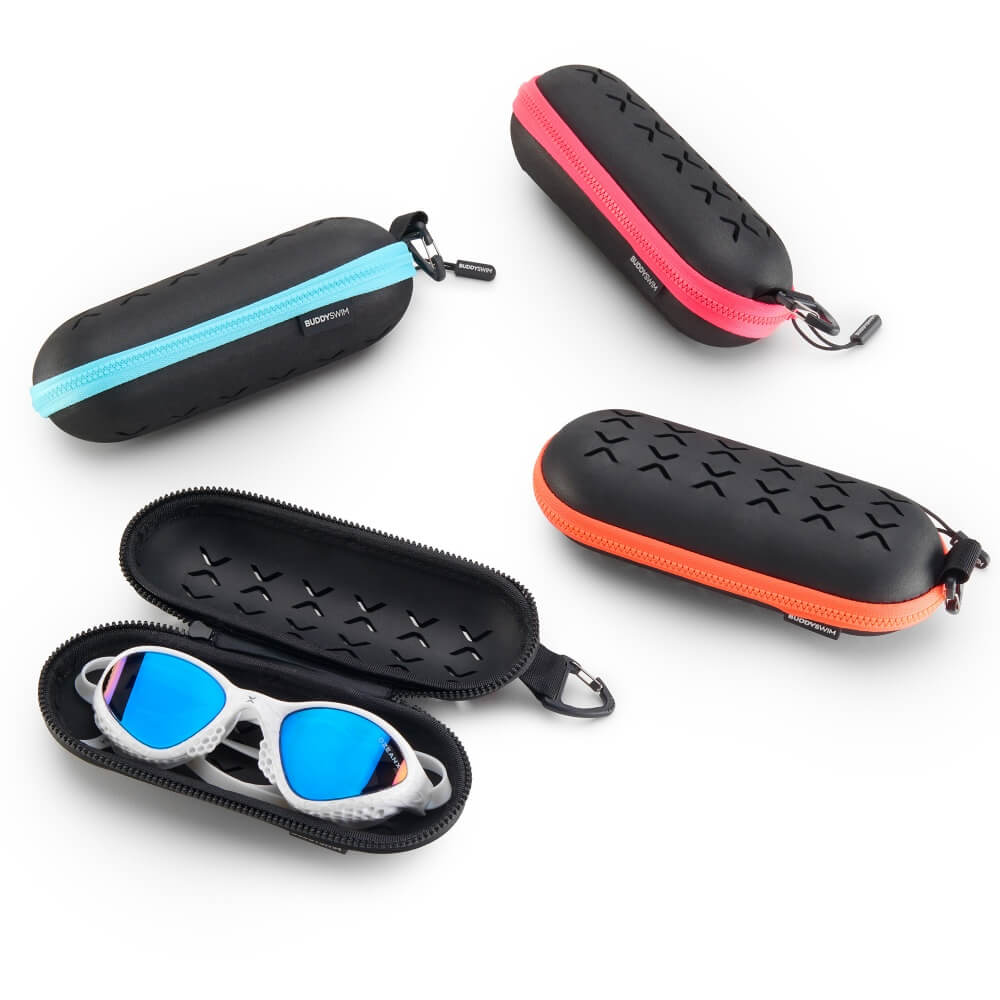 BUDDYSWIM EVA Black/Pink peldēšanas briļļu maks