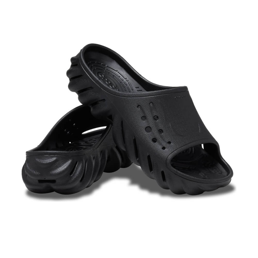 Crocs™ Echo Slide Black bērnu apavi