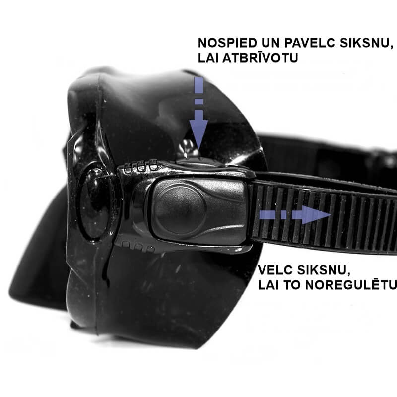 AQUA SPEED snorkelēšanas komplekts Vanua + Borneo + Tīkla maiss