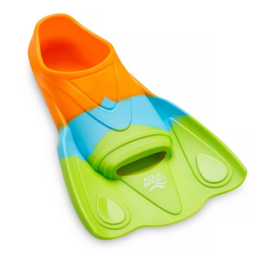 AQUA SPEED Moby Orange/Blue/Green pleznas