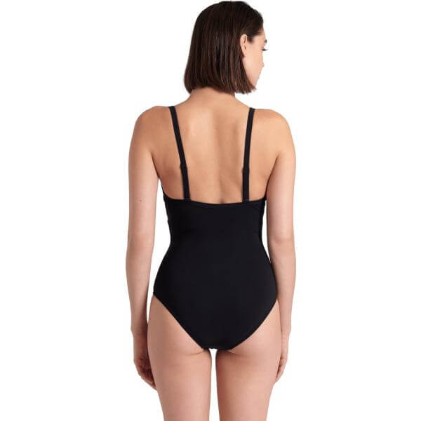 ARENA Lucy Lightcross Black/ Multi sieviešu peldkostīms