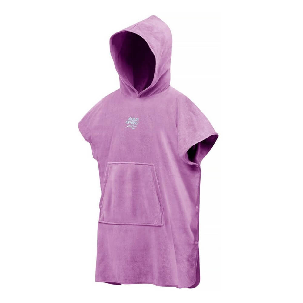 AQUA SPEED Microfibre Violet pončo dvielis