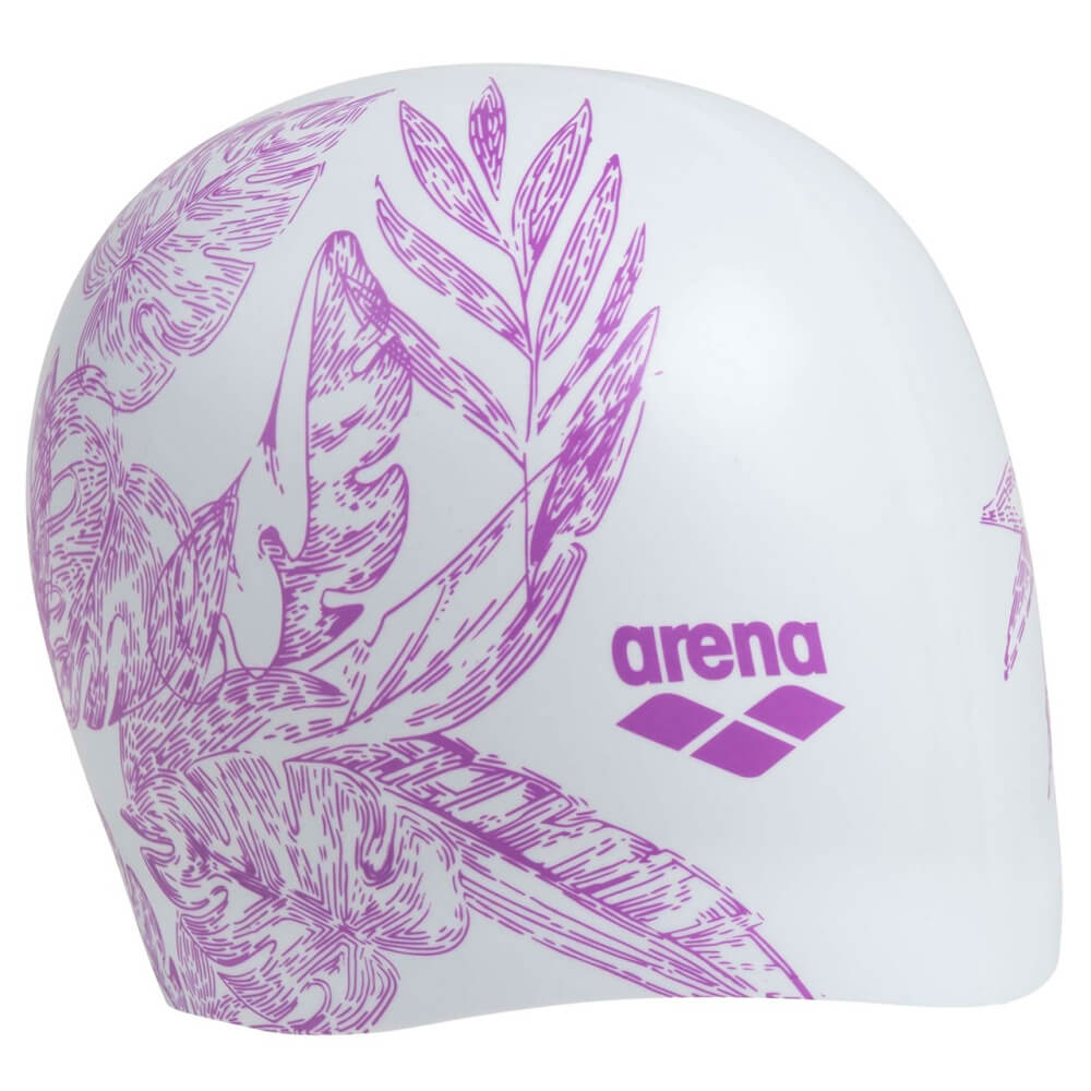 ARENA Moulded Cecilia White silikona peldcepure