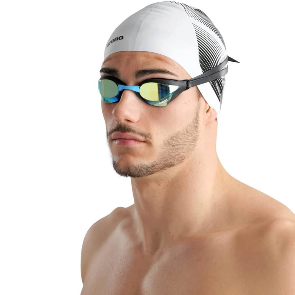 ARENA Cobra Ultra Swipe Mirror Racing Aqua/Black peldbrilles