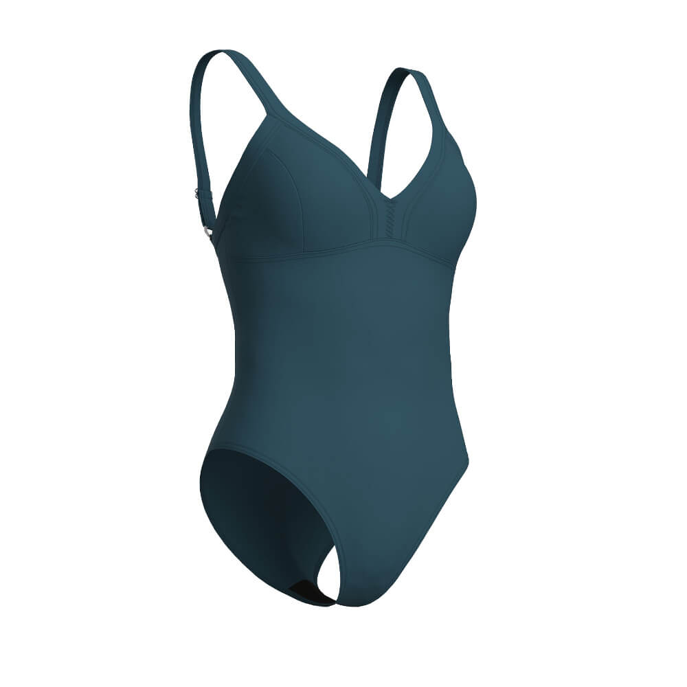 ARENA Lara Soft Curve Back Mangrove sieviešu peldkostīms