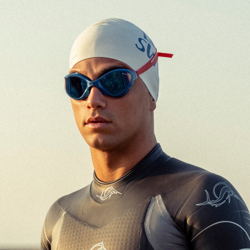 BUDDYSWIM OzeanX Mirror Navy/Red peldbrilles