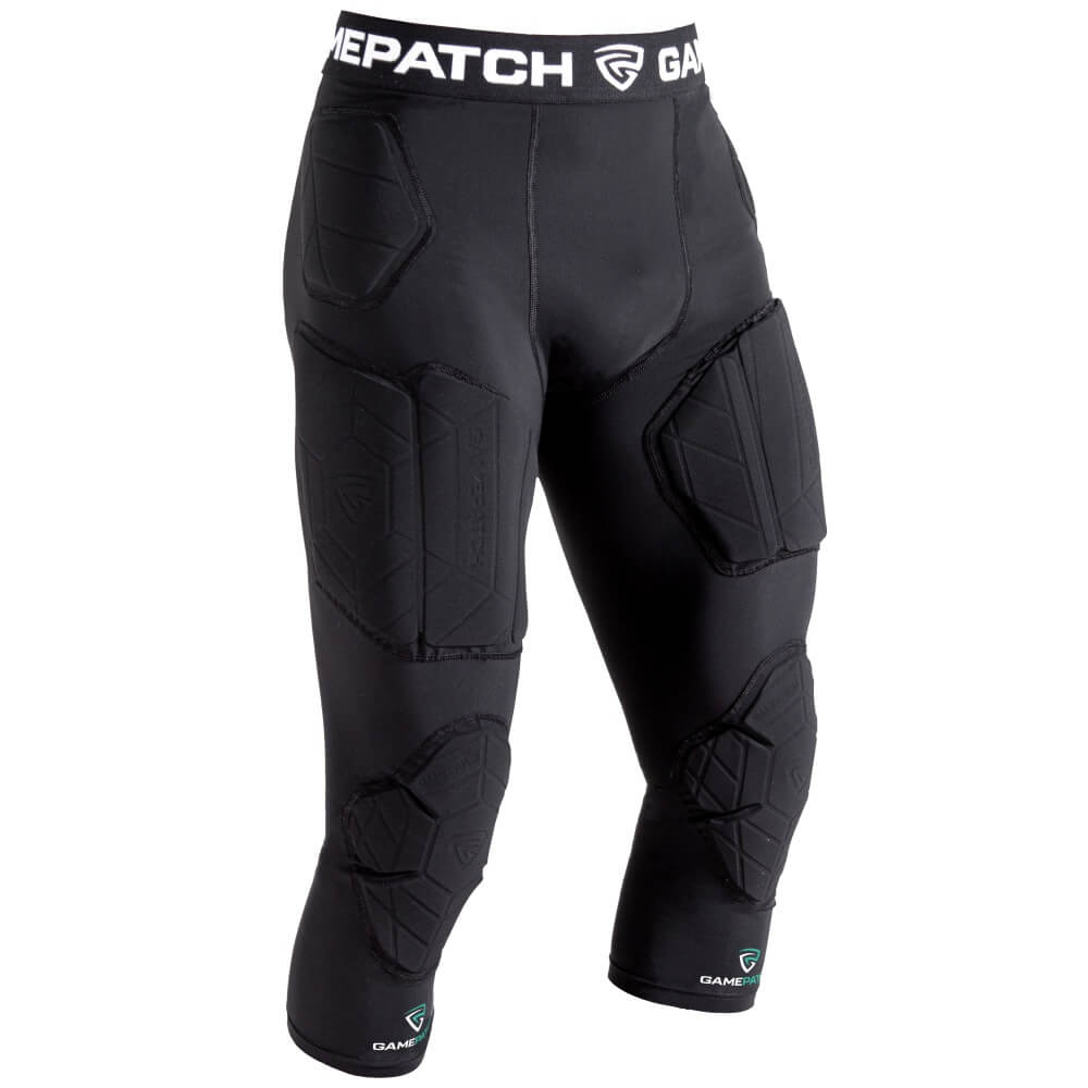 GAMEPATCH Black 3/4 bikses ar polsterējumu