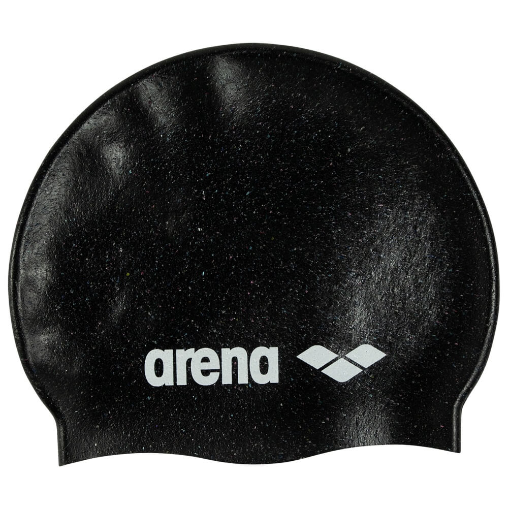 ARENA Black silikona peldcepure