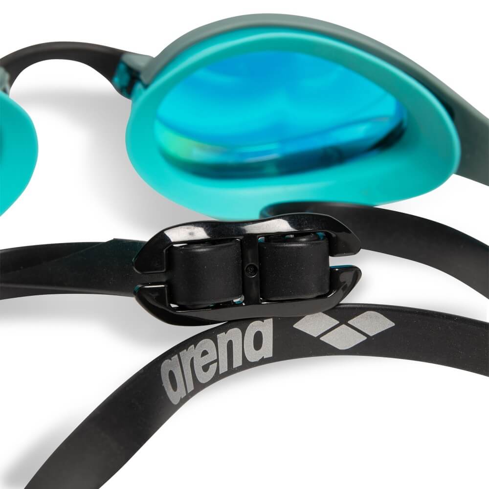 ARENA Cobra Ultra Swipe Mirror Racing Goggles Emerald/Peacock peldbrilles