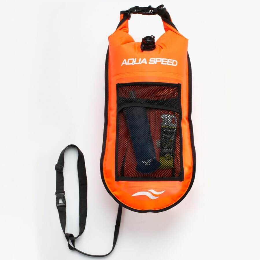 AQUS SPEED Open Water boja ar kabatu, 37×72 cm