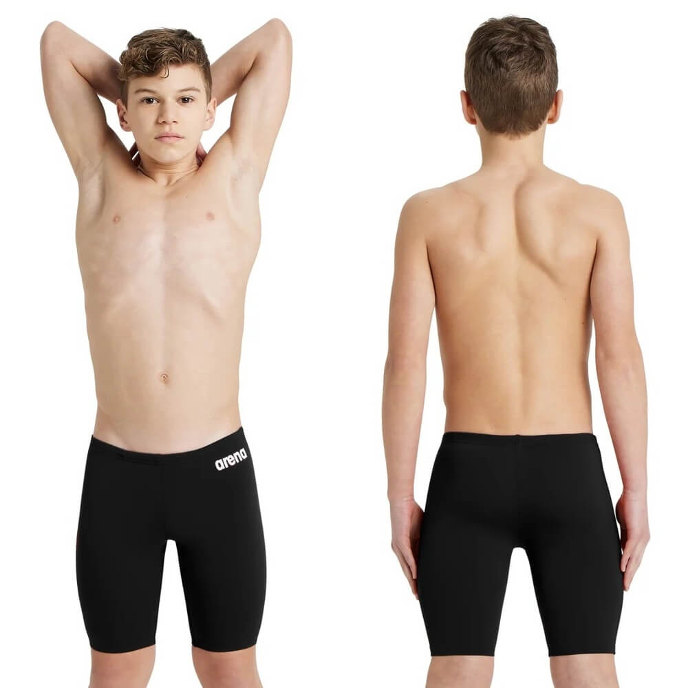 ARENA Team Swim Solid Black/White zēnu džammeri