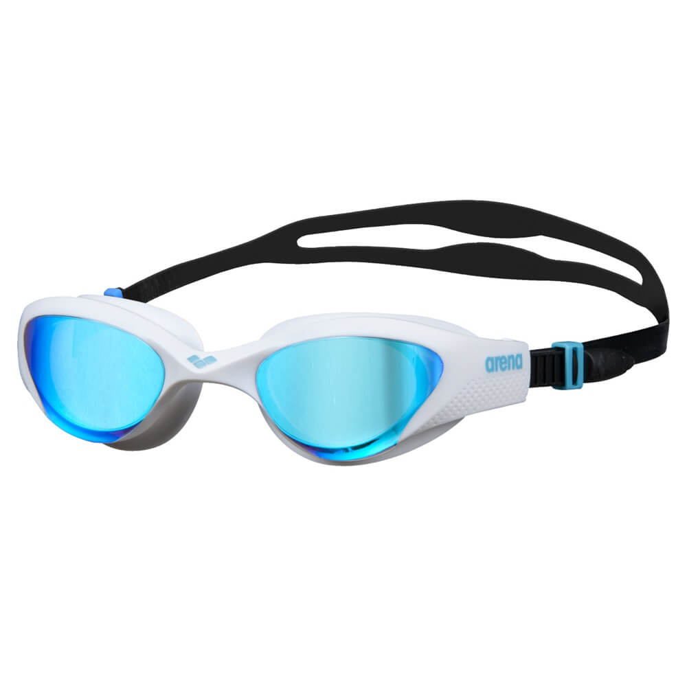 ARENA The One Mirror Blue/White/Black peldēšanas brilles