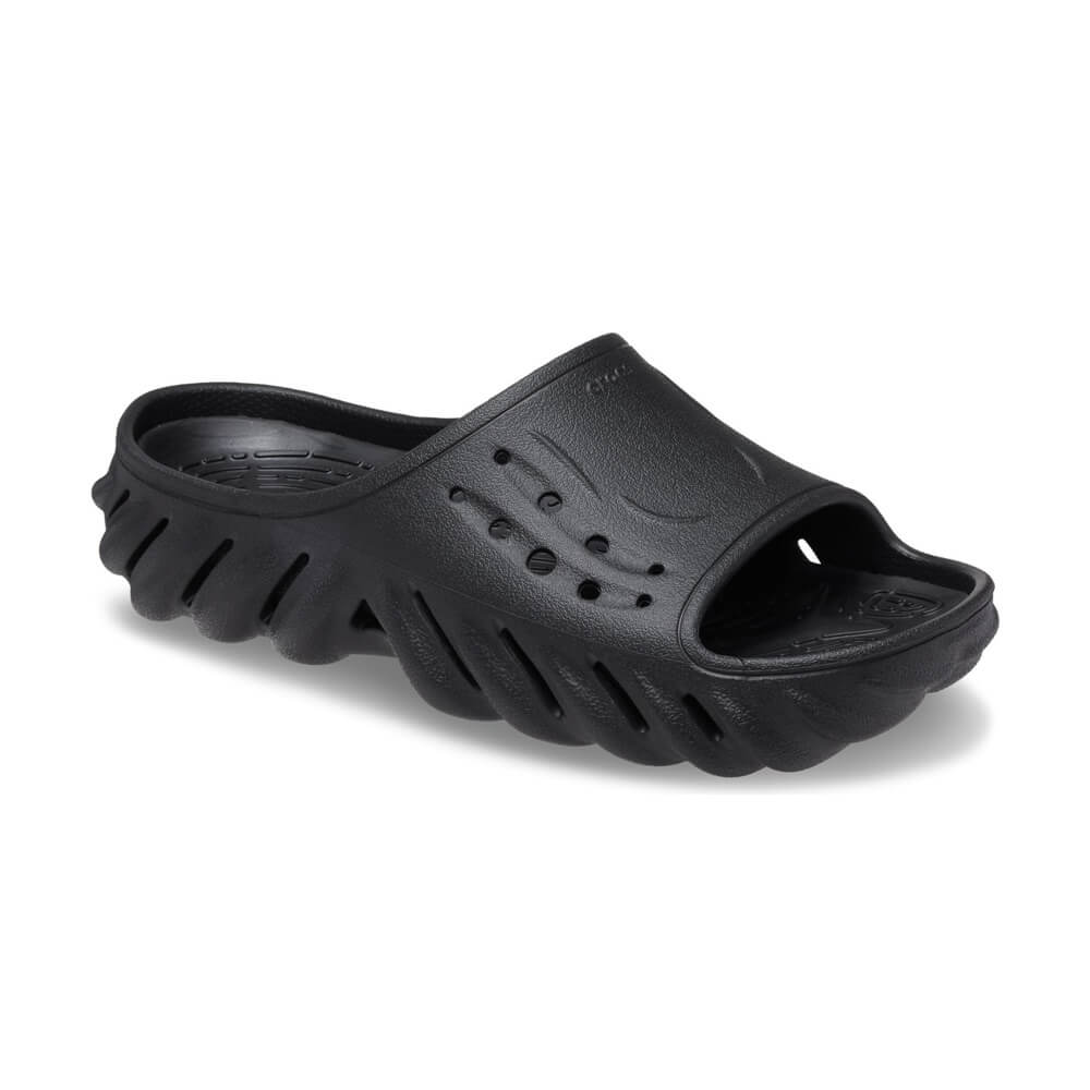 Crocs™ Echo Slide Black bērnu apavi