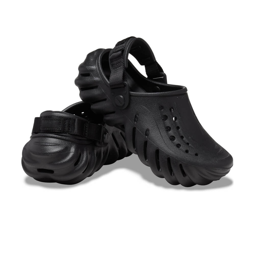Crocs™ Echo Clog Black bērnu apavi