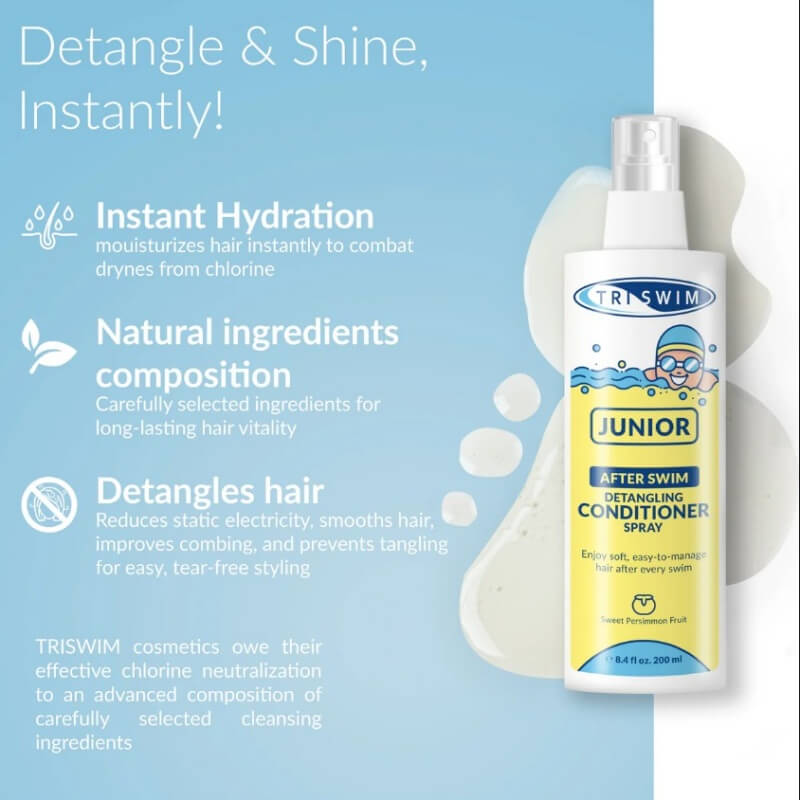TRISWIM After Swim Detangling Conditioner Spray Sweet Persimmon Fruit kondicionieris bērniem  (200 ml)
